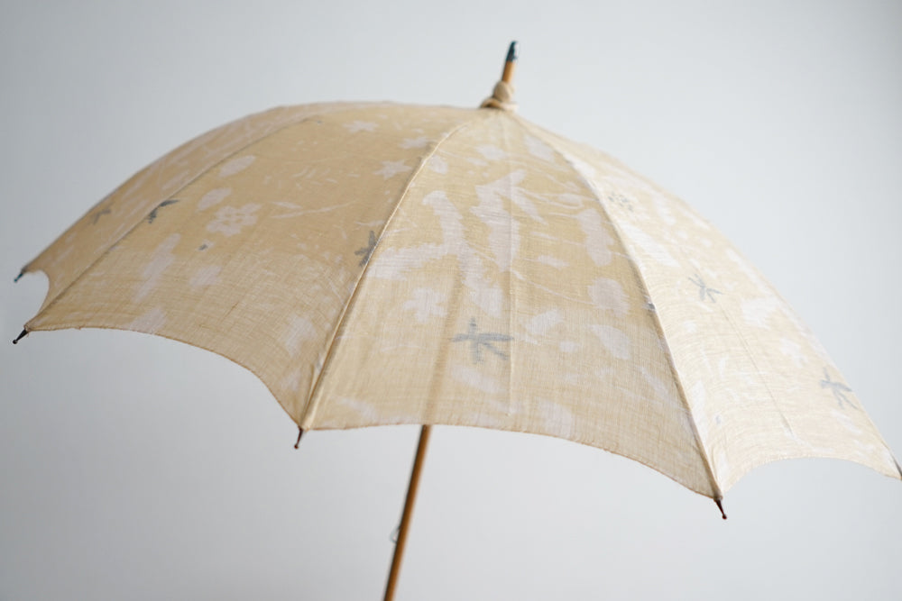 長傘 レディース 日傘 丈夫で美しい、10本骨の樫の木の長傘