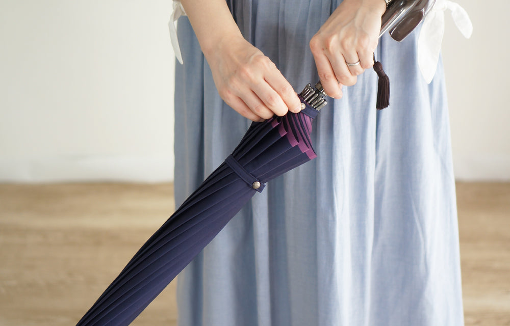 長傘 レディース 日傘 一目で高級感を醸し出す、 16本骨の丈夫な長傘