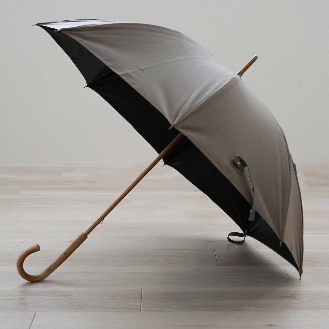 コットンローンシェードmen 長傘 55cm 8本骨