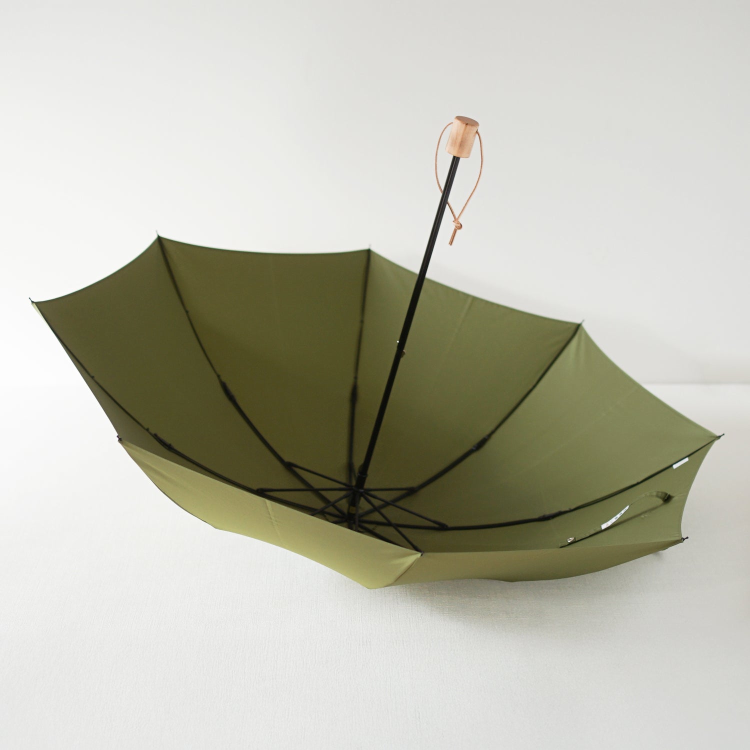 折りたたみ傘 メンズ 雨傘 超撥水 2段折り 小宮商店 ミラトーレ セージグリーン