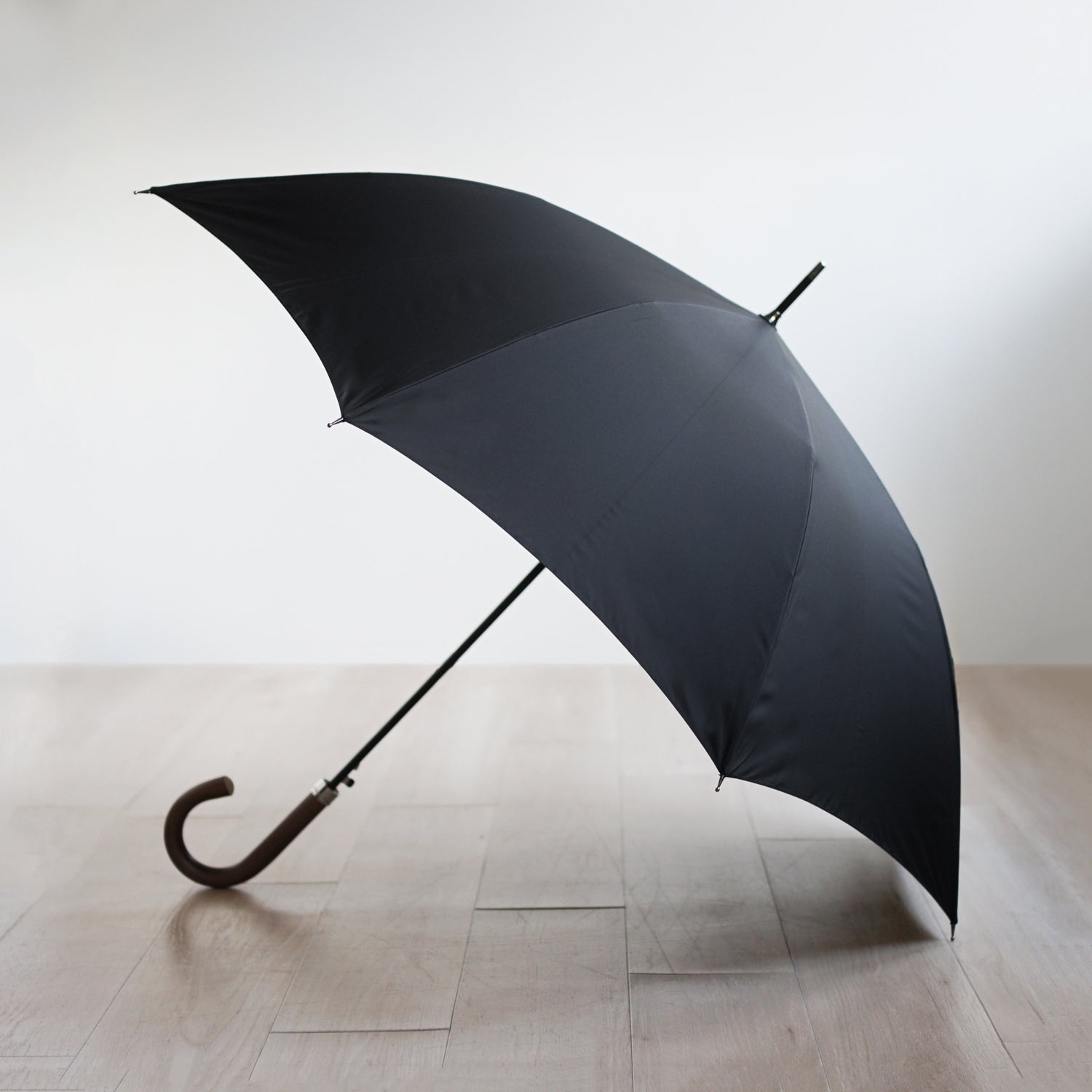 長傘 メンズ 雨傘 超撥水 ワンタッチ 小宮商店 ミラトーレ ブラック