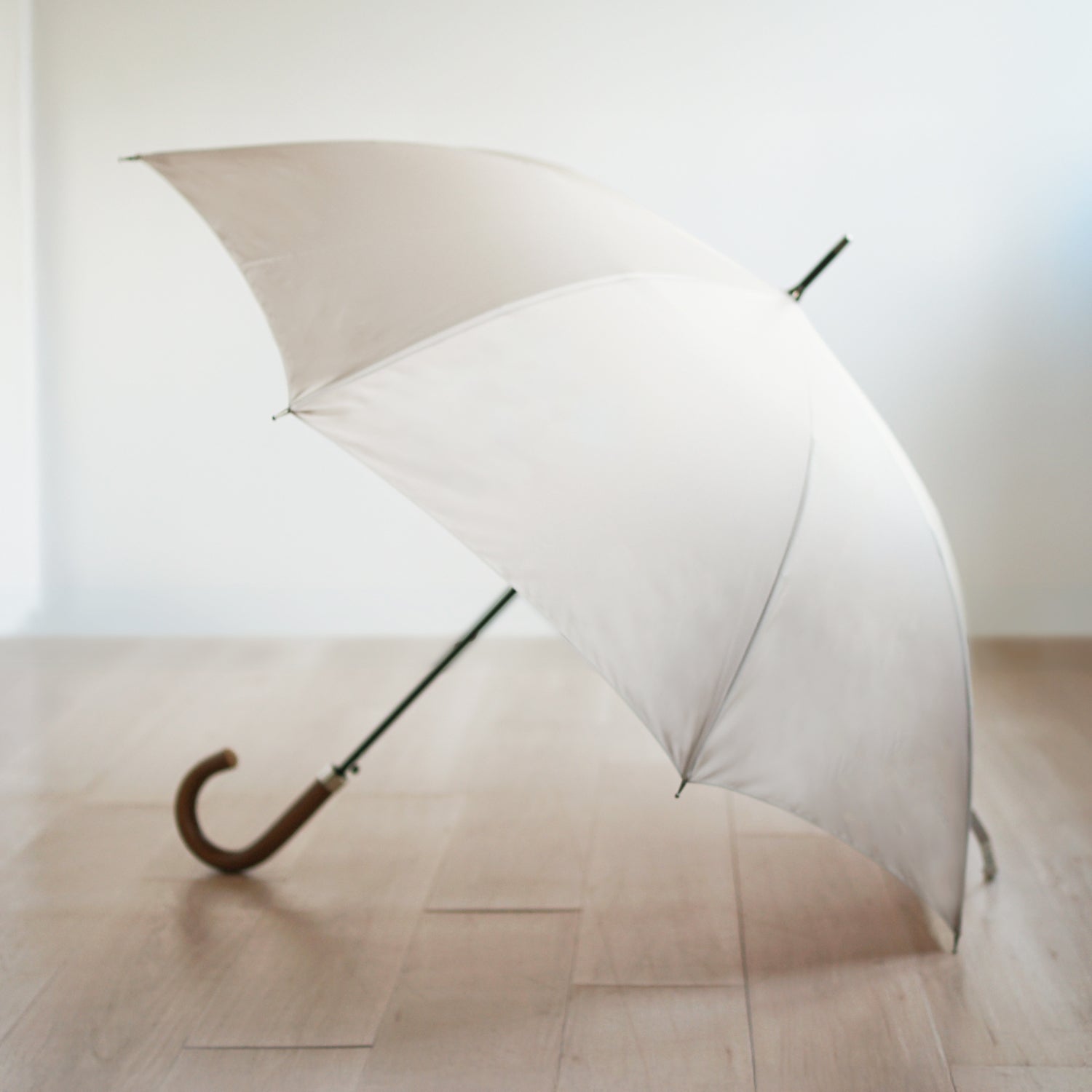 長傘 メンズ 雨傘 超撥水 ワンタッチ 小宮商店 ミラトーレ グレー