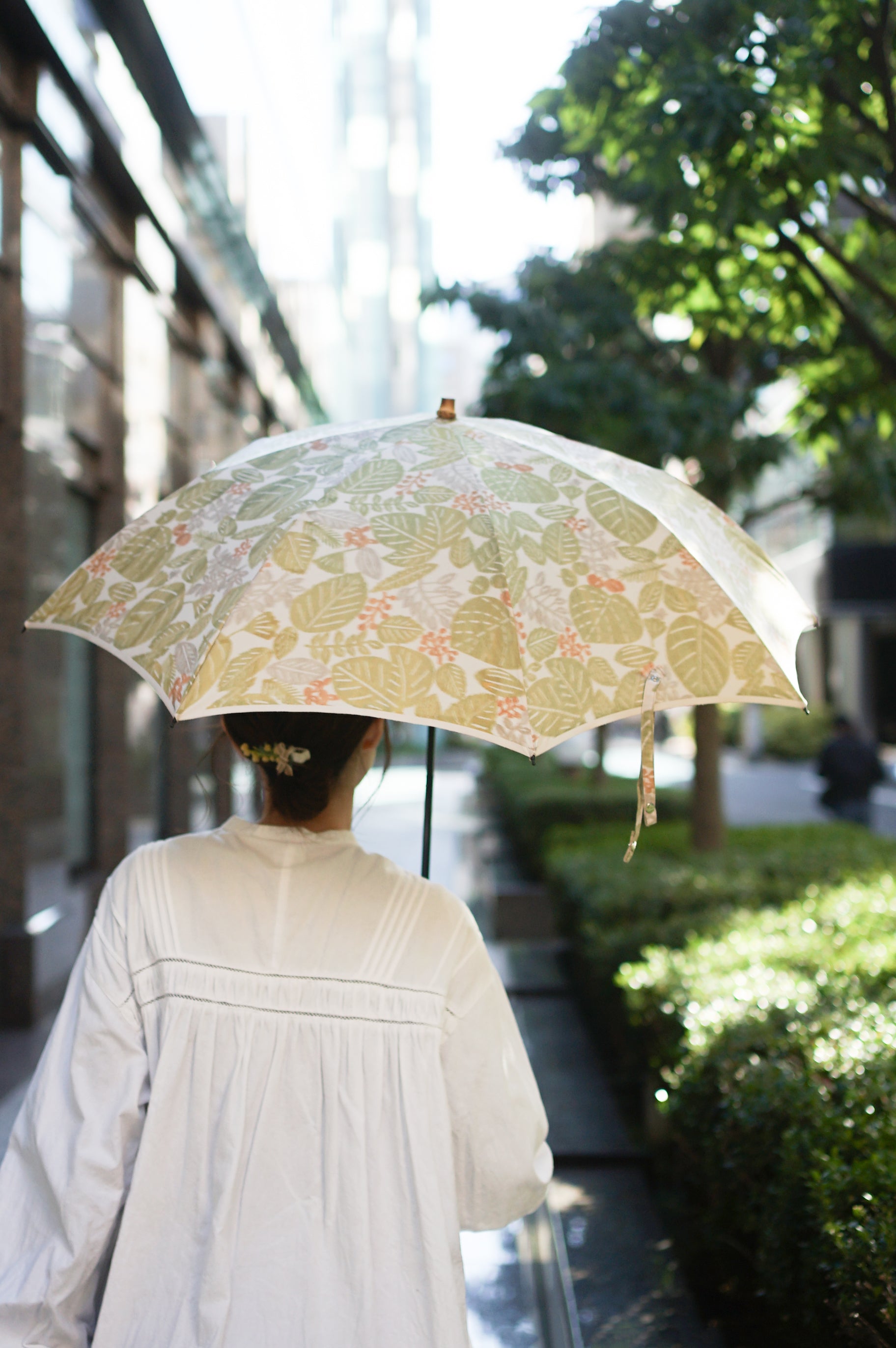 折りたたみ傘 レディース 晴雨兼用傘 調整をかさねた傘づくり