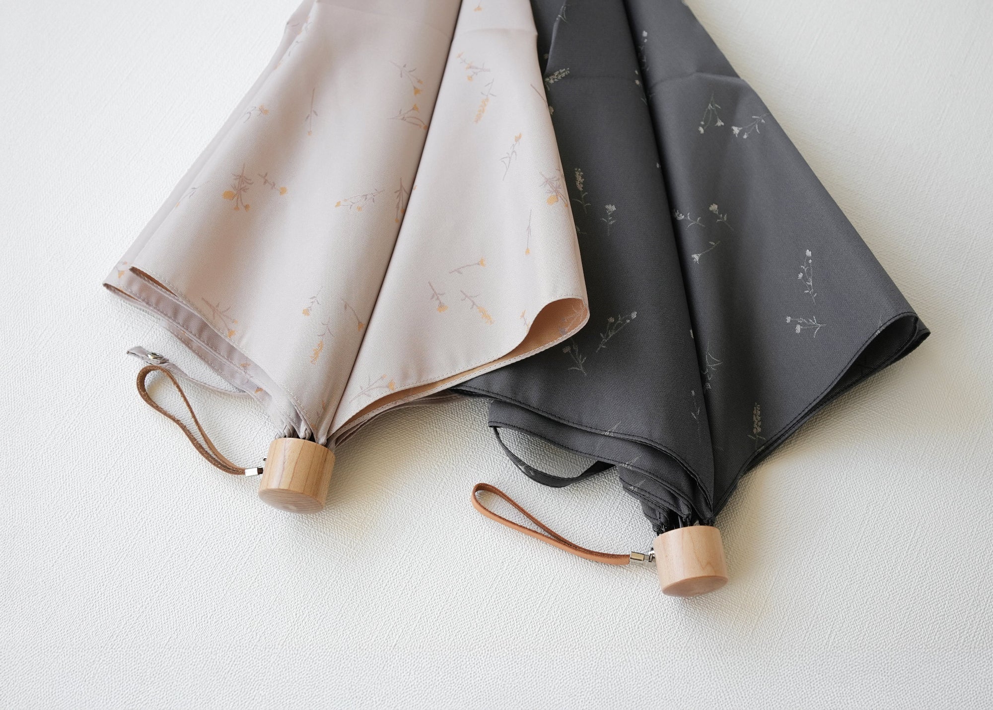 折りたたみ傘 レディース 雨傘 UV 艶やかな光沢と重厚感が魅力の「甲州織」