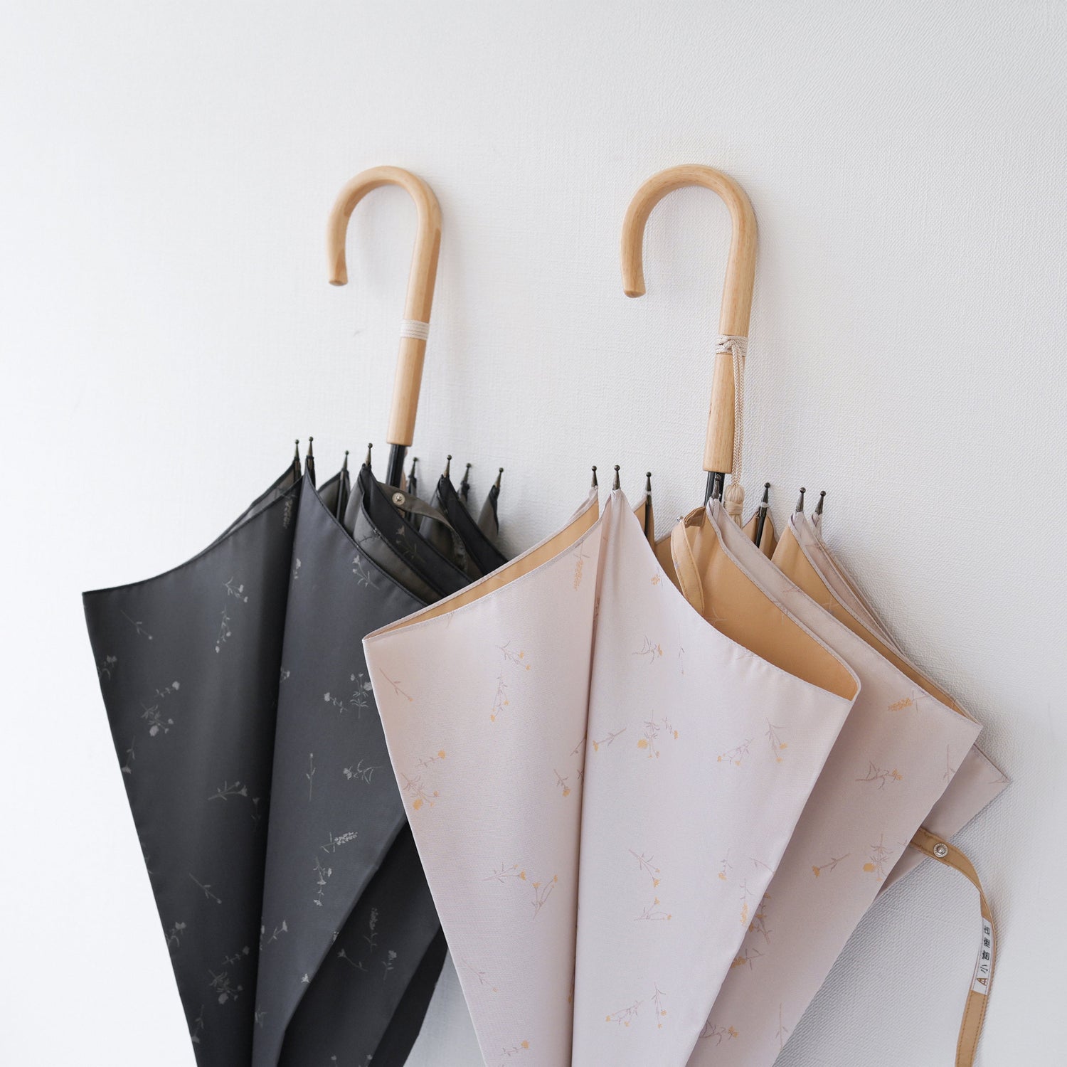 長傘 レディース 雨傘 UV 織組織でデザインを表現する「ジャカード織」