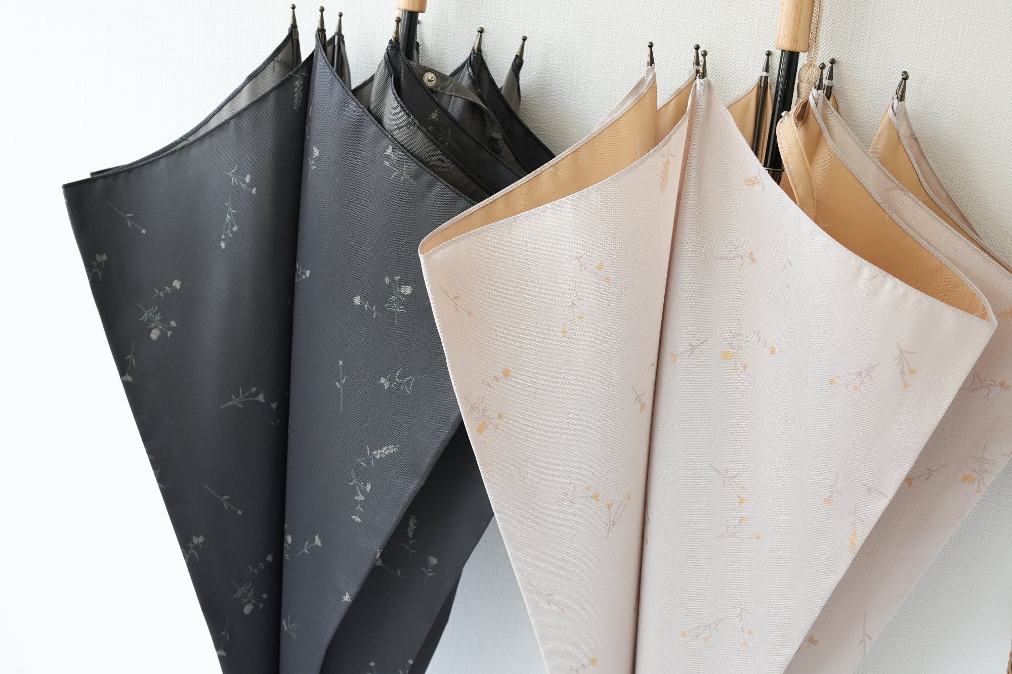 長傘 レディース 雨傘 UV 艶やかな光沢と重厚感が魅力の「甲州織」