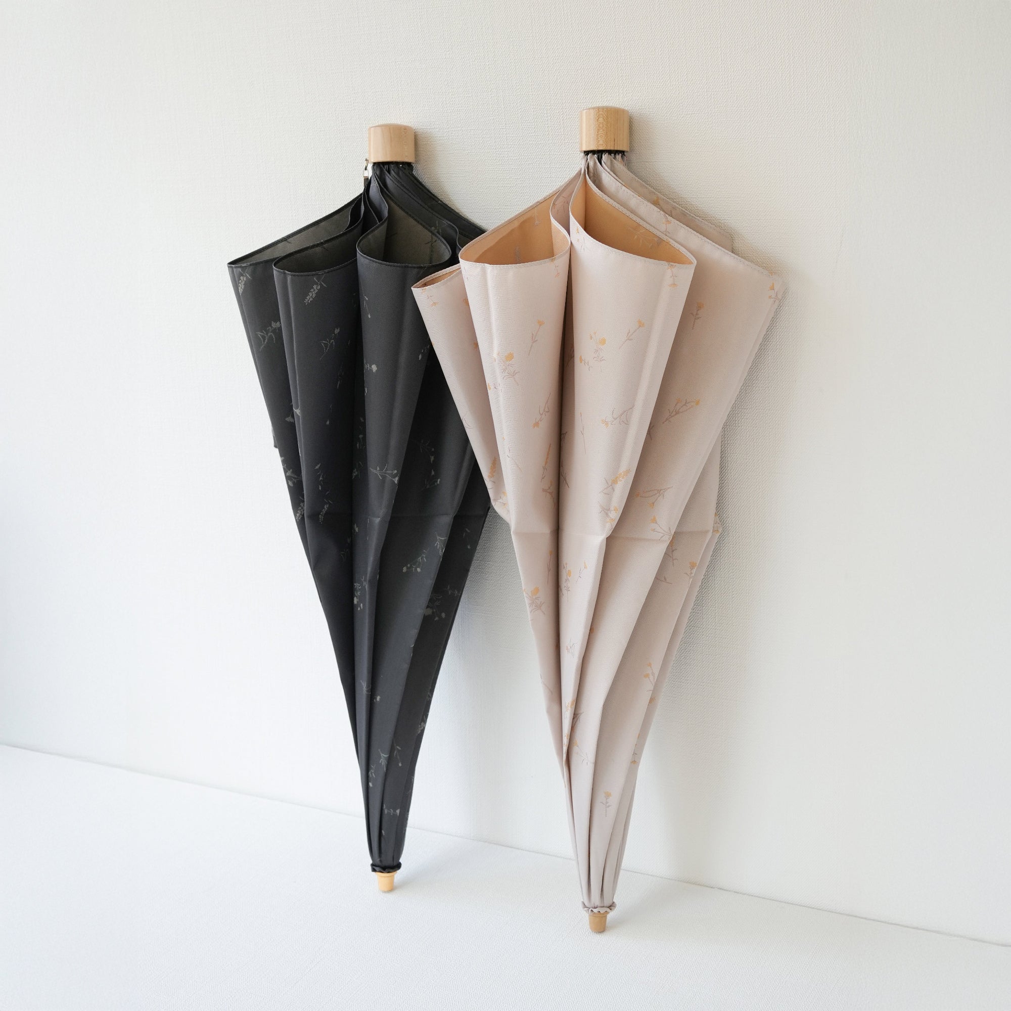 折りたたみ傘 レディース 雨傘 UV 織組織でデザインを表現する「ジャカード織」