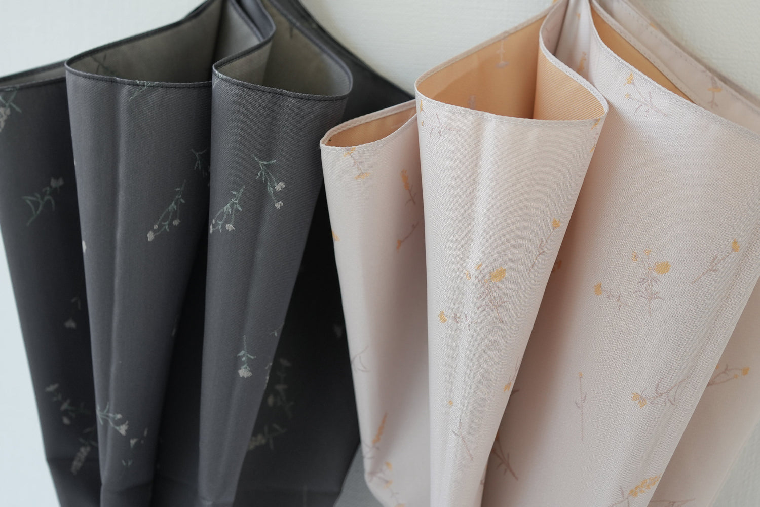 折りたたみ傘 レディース 雨傘 UV 織組織でデザインを表現する「ジャカード織」