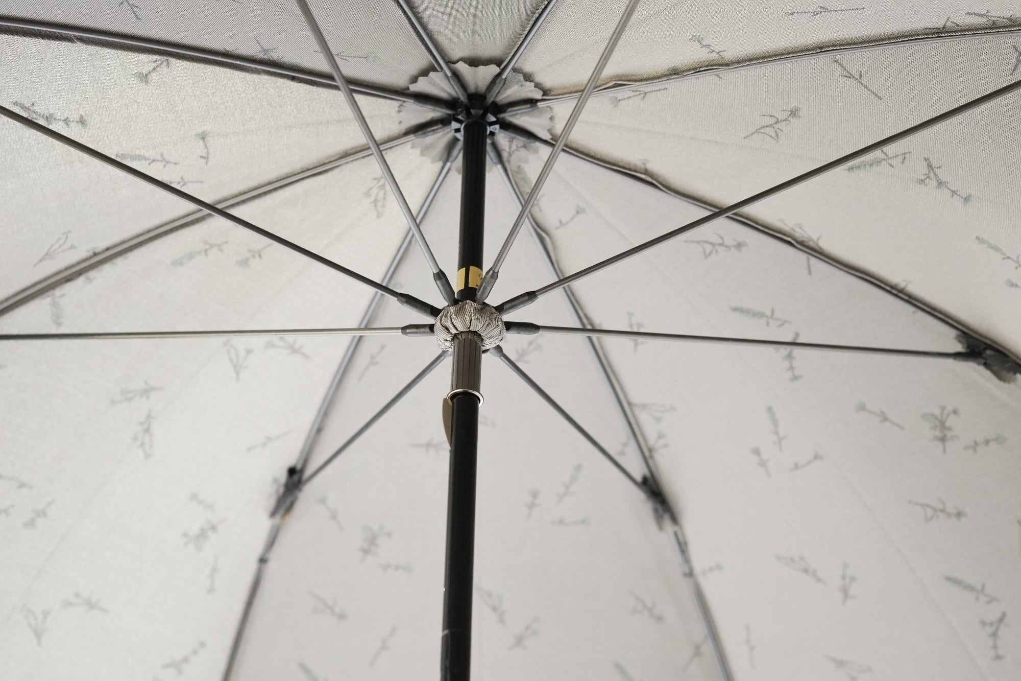 長傘 レディース 雨傘 UV 傘骨と中棒