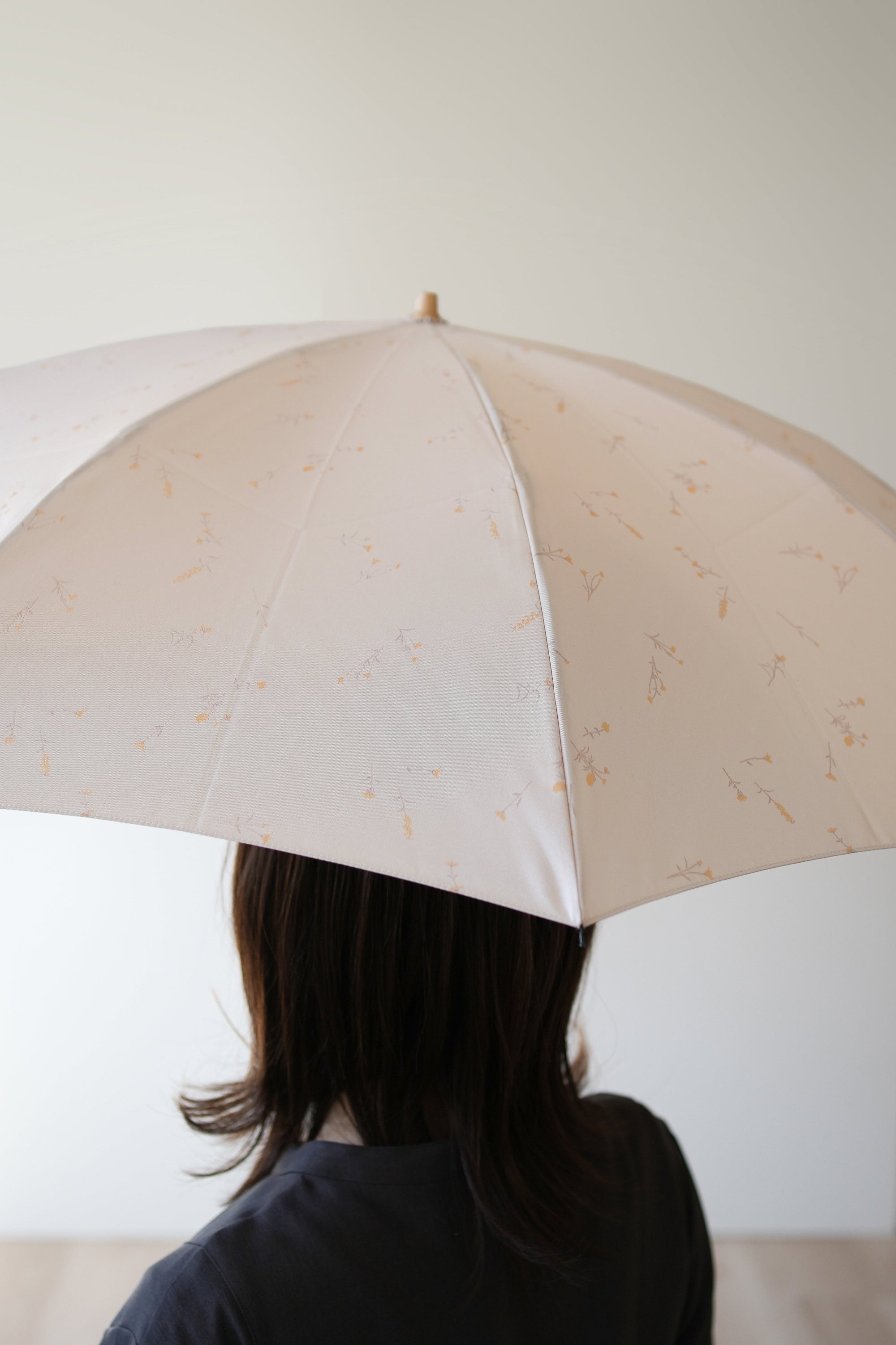 折りたたみ傘 レディース 雨傘 UV 艶やかな光沢と重厚感が魅力の「甲州織」