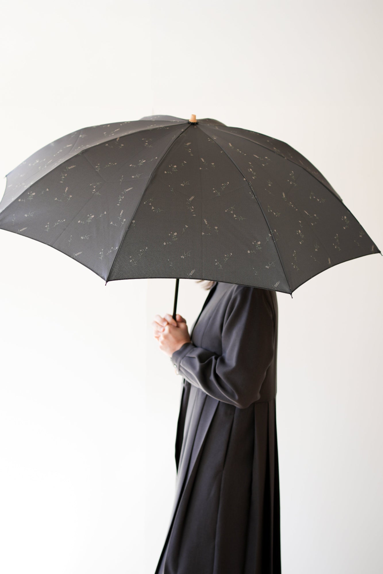 折りたたみ傘 レディース 雨傘 UV 織組織でデザインを表現する「ジャカード織」