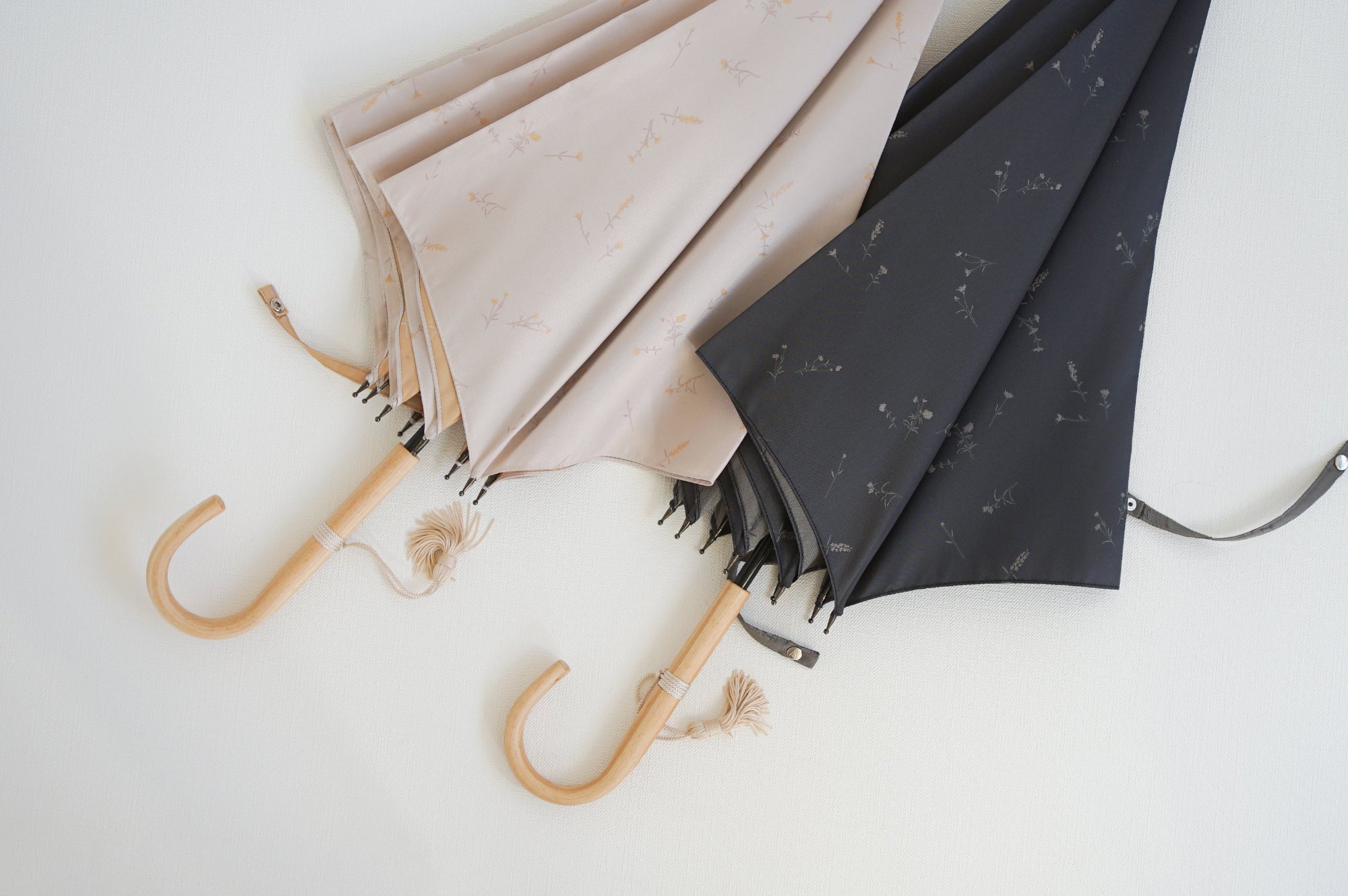 長傘 レディース 雨傘 UV 艶やかな光沢と重厚感が魅力の「甲州織」