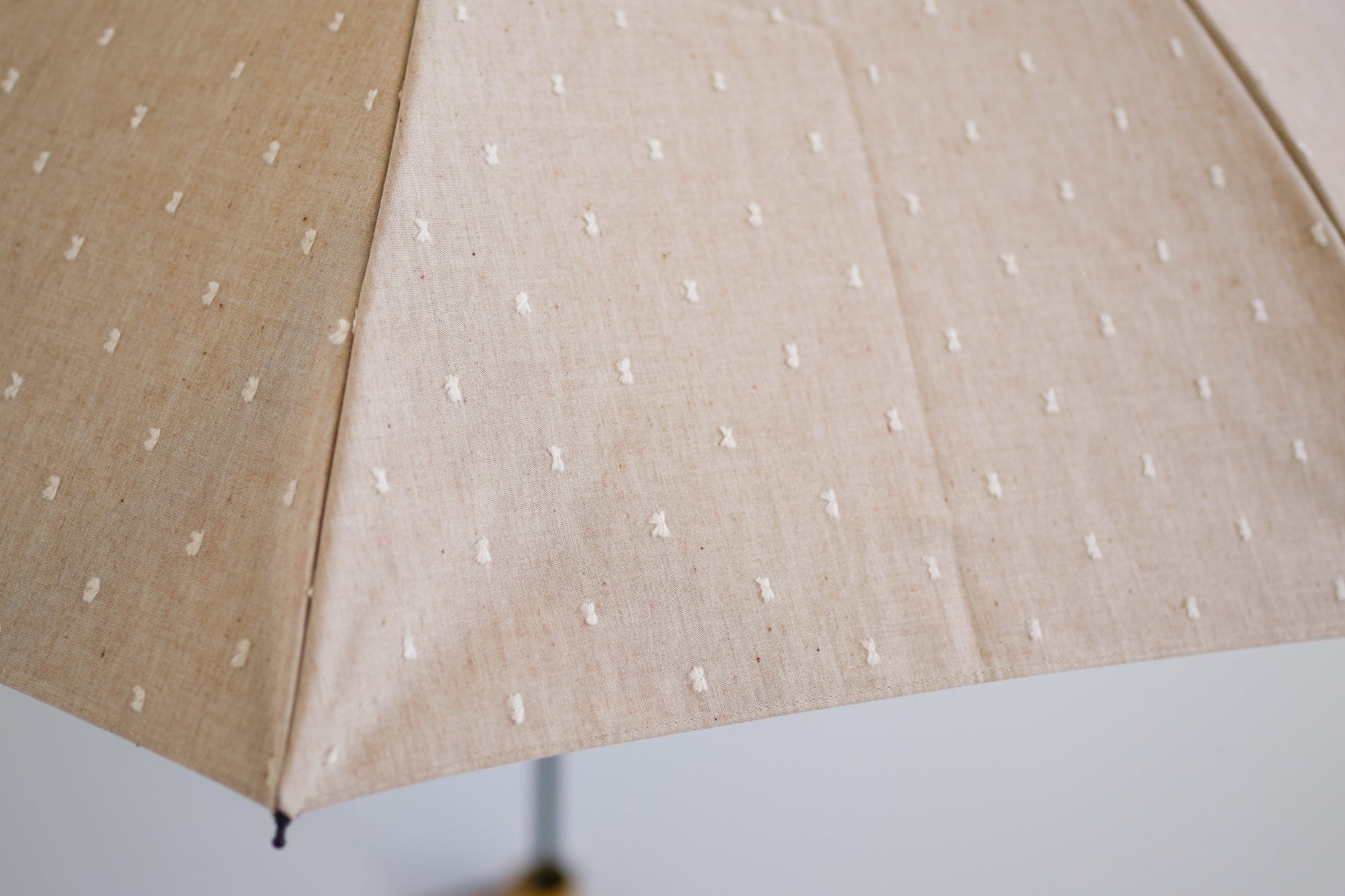 折りたたみ傘 レディース 晴雨兼用傘 遮光率100%、UVカット率99.9%以上、遮熱率50%以上×天然素材の一級遮光傘