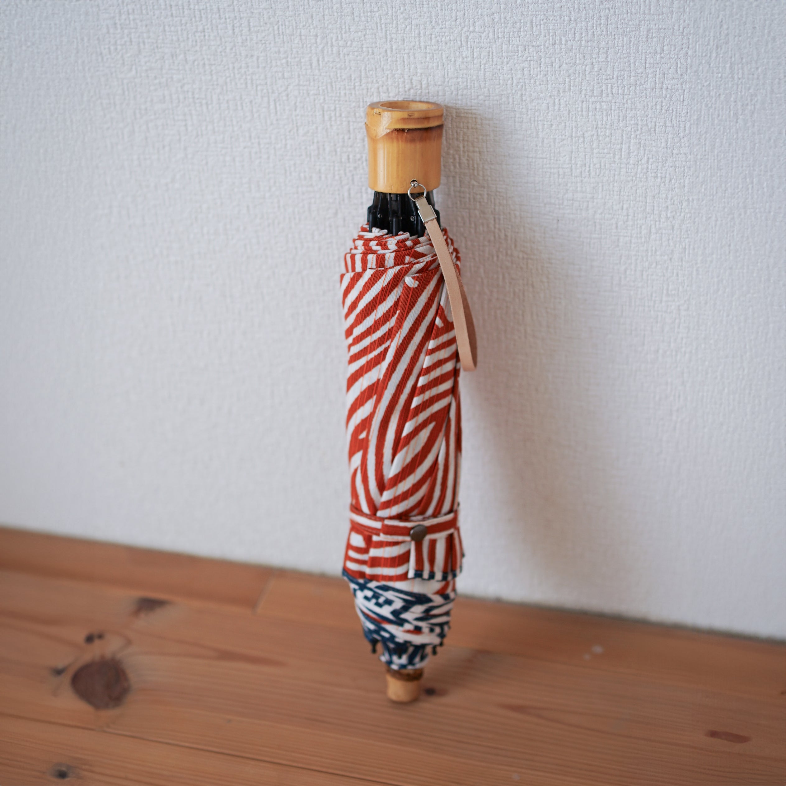 伊砂文様 折りたたみ傘 50cm 8本骨