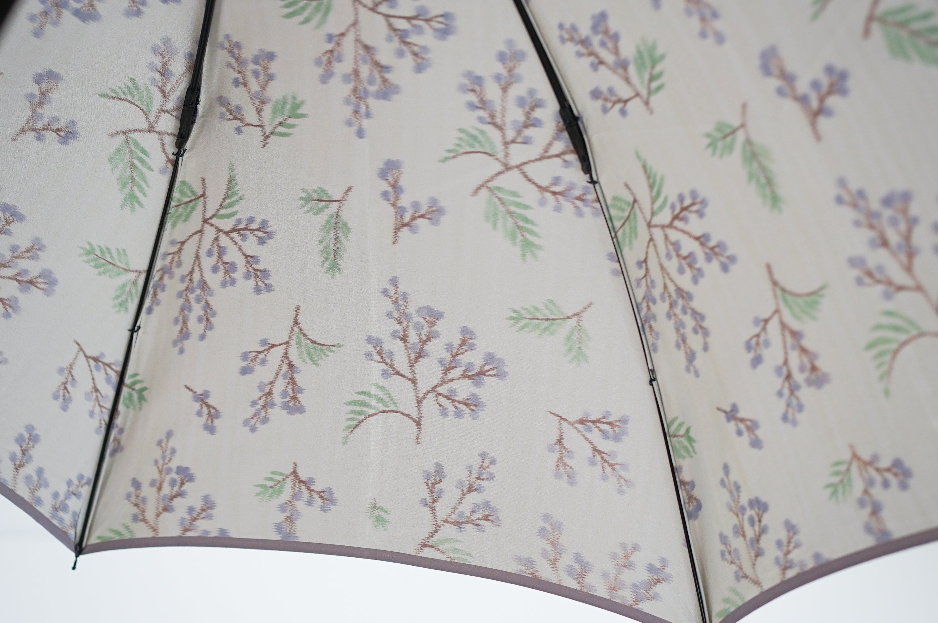 折りたたみ傘 レディース 雨傘 甲州織の伝統技法「ほぐし織」