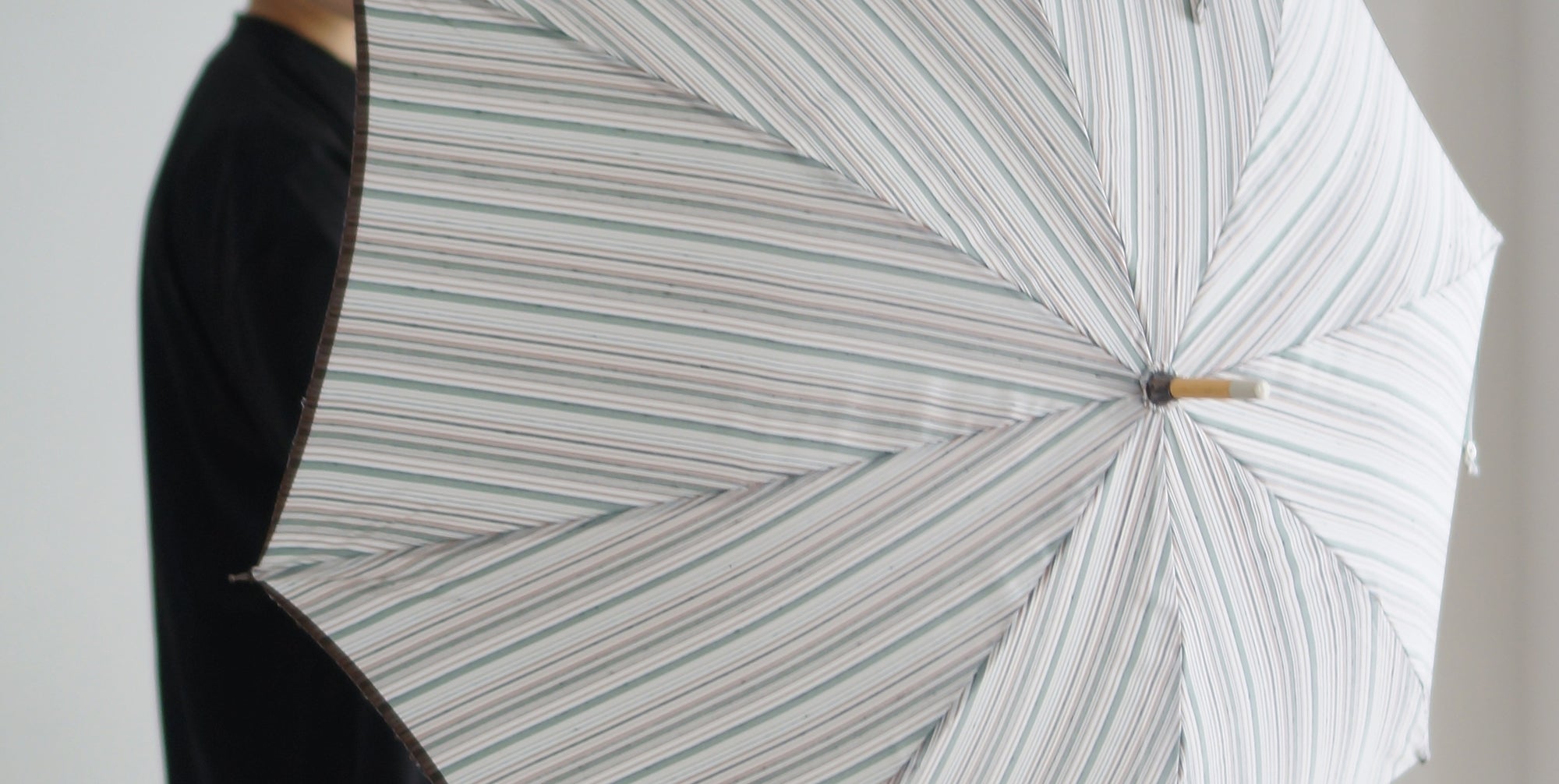 しまつむぎ 長傘 50cm 8本骨