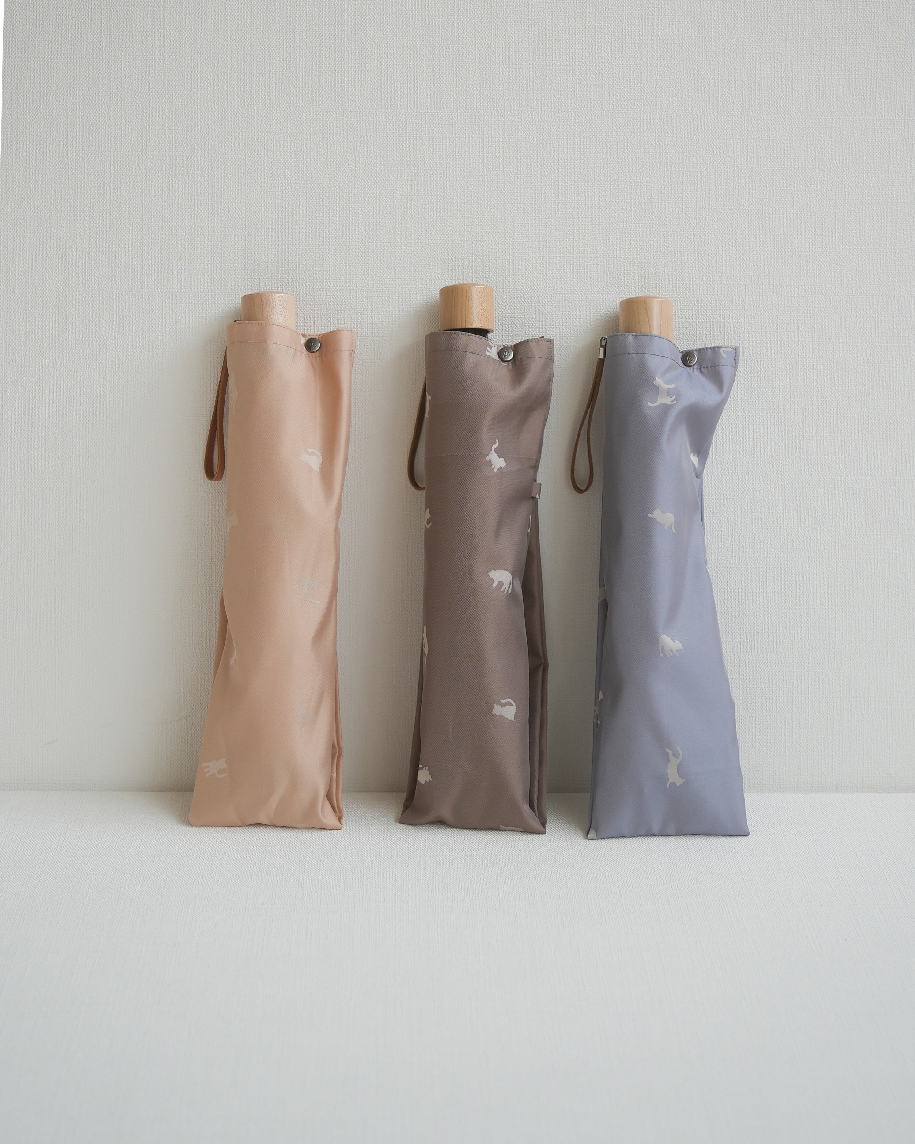 ひだまりねこ 折りたたみ傘 55cm 8本骨