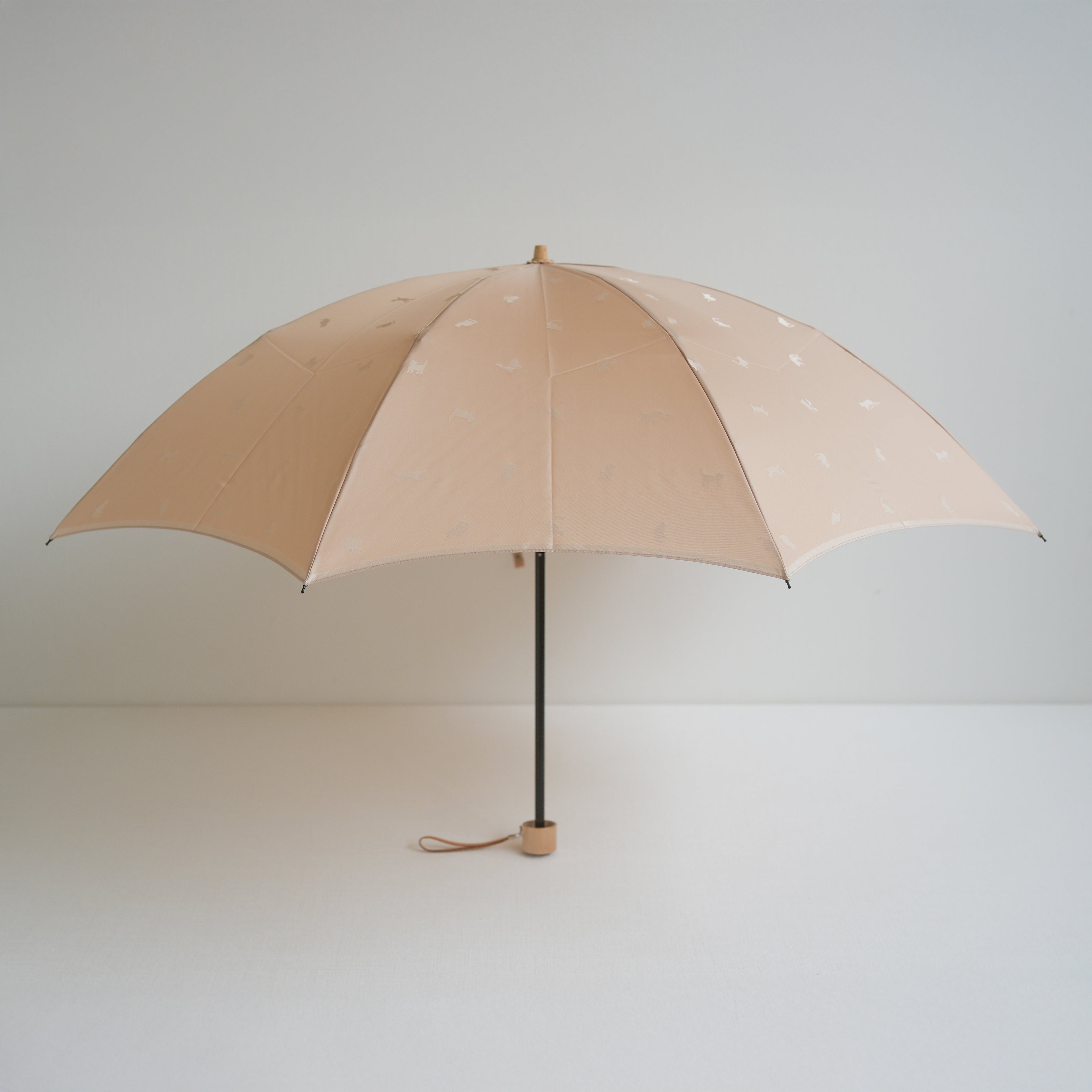 ひだまりねこ 折りたたみ傘 55cm 8本骨