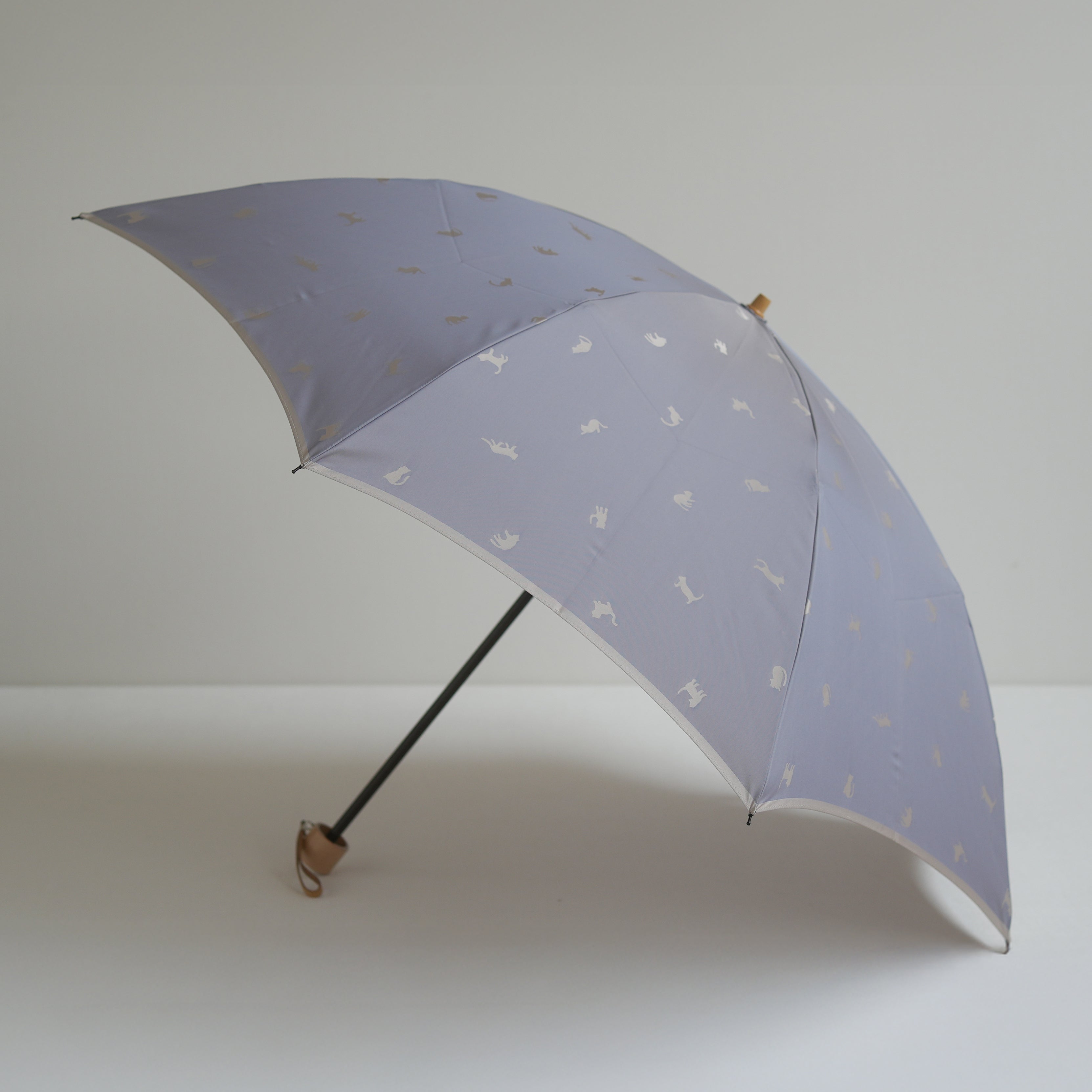 ひだまりねこ 折りたたみ傘 55cm 8本骨
