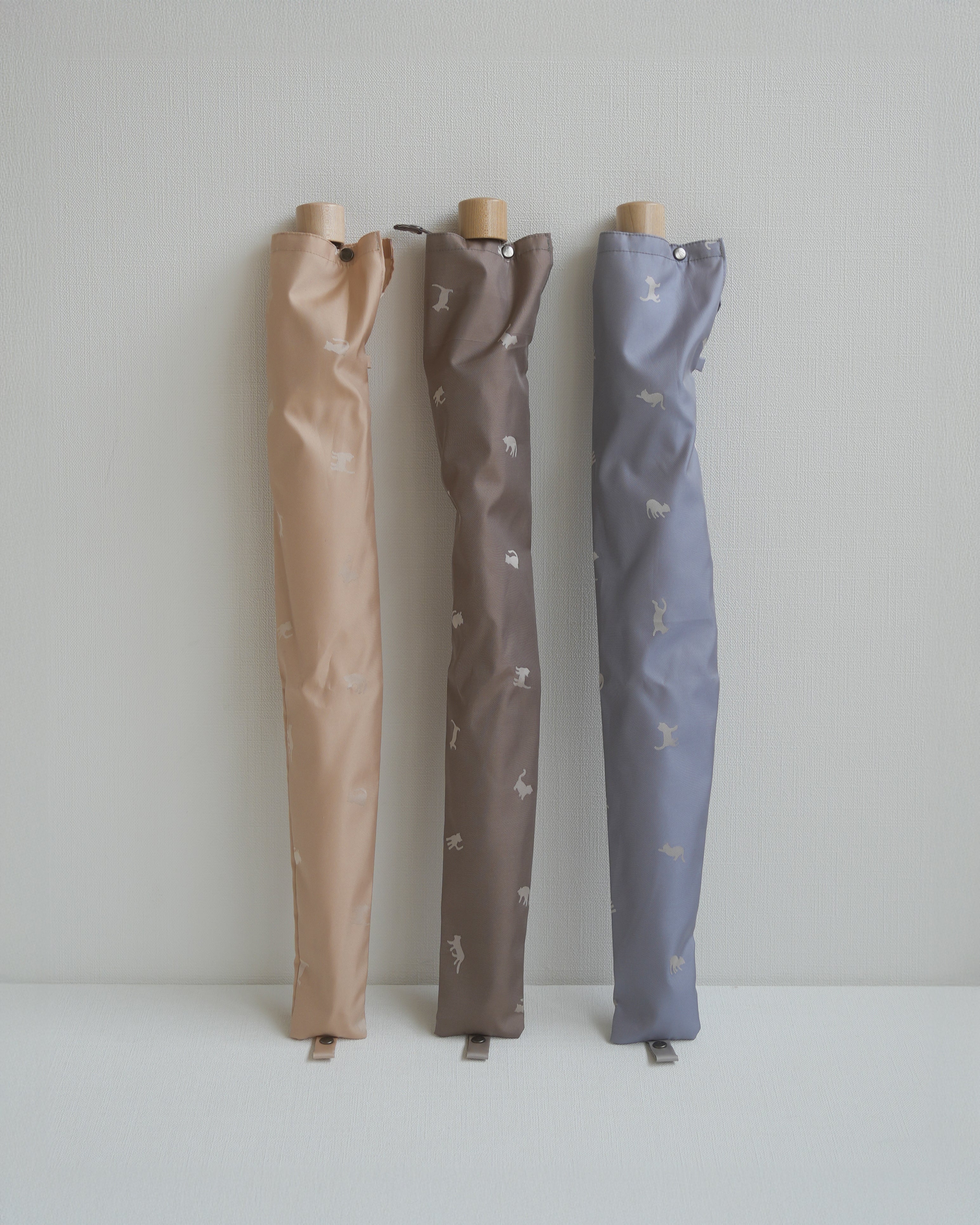 ひだまりねこ 折りたたみ傘 55cm 8本骨