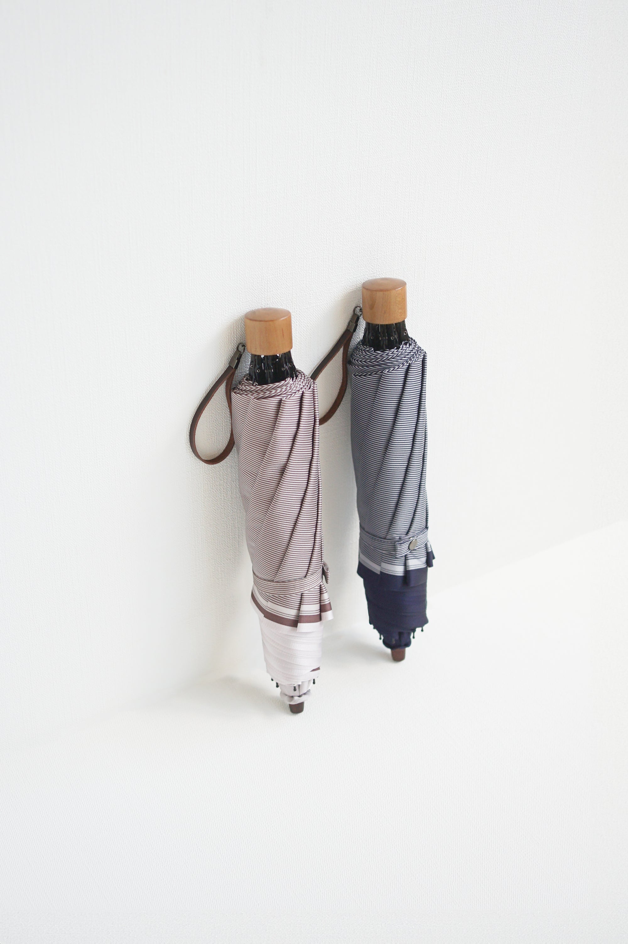 裏縞 折りたたみ傘 55cm 8本骨