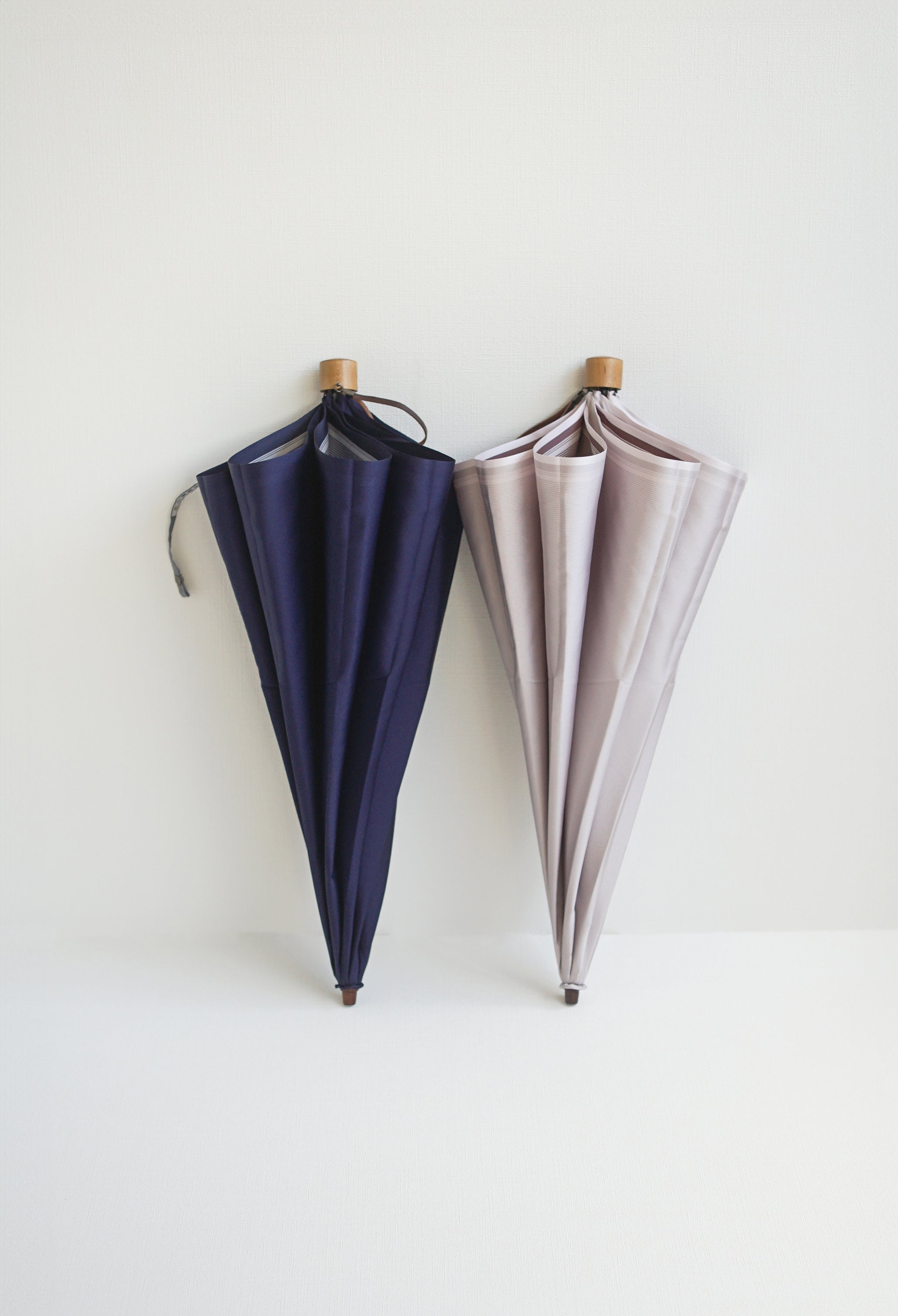 裏縞 折りたたみ傘 55cm 8本骨