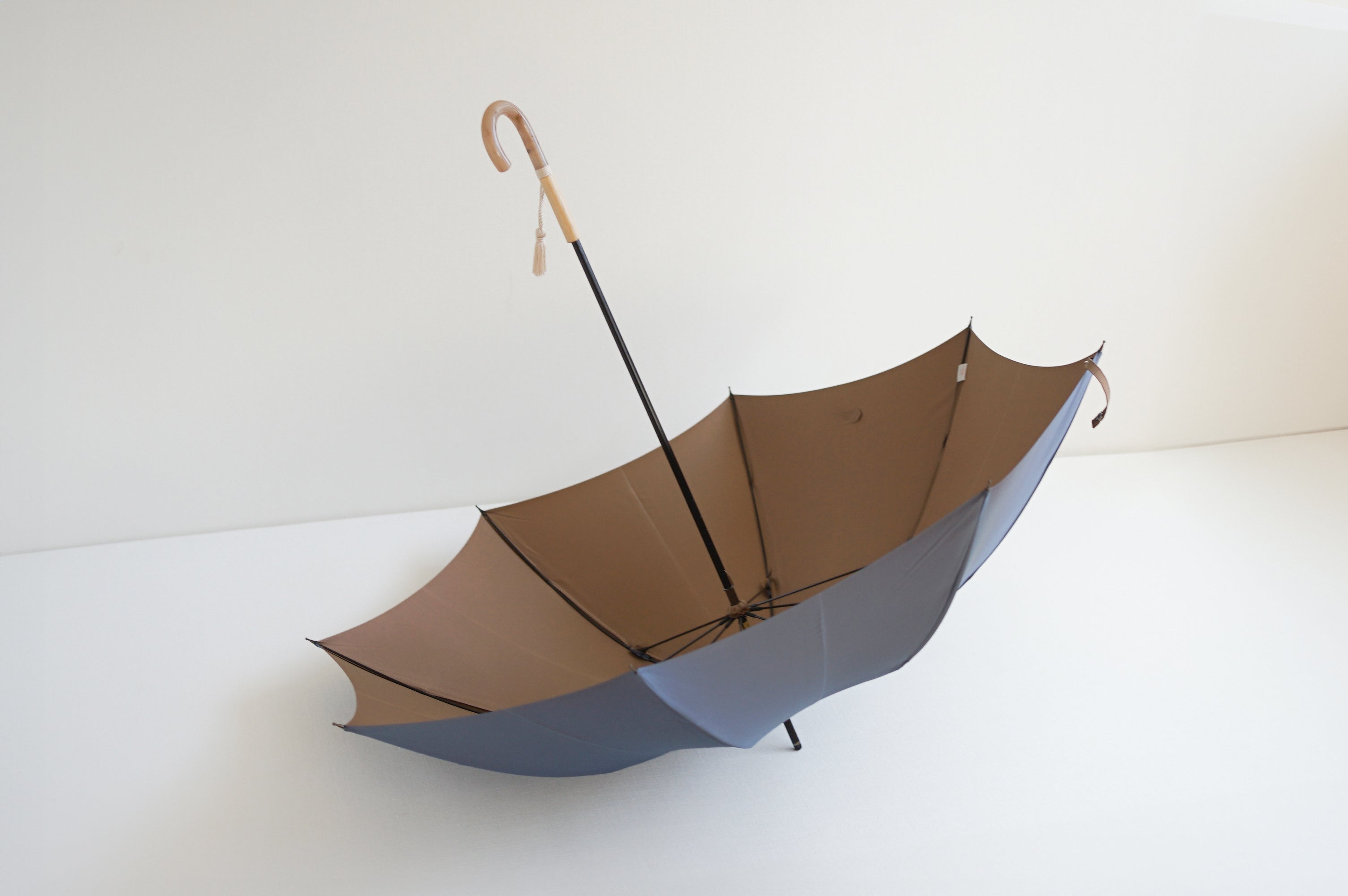 長傘 レディース 雨傘 傘骨と中棒