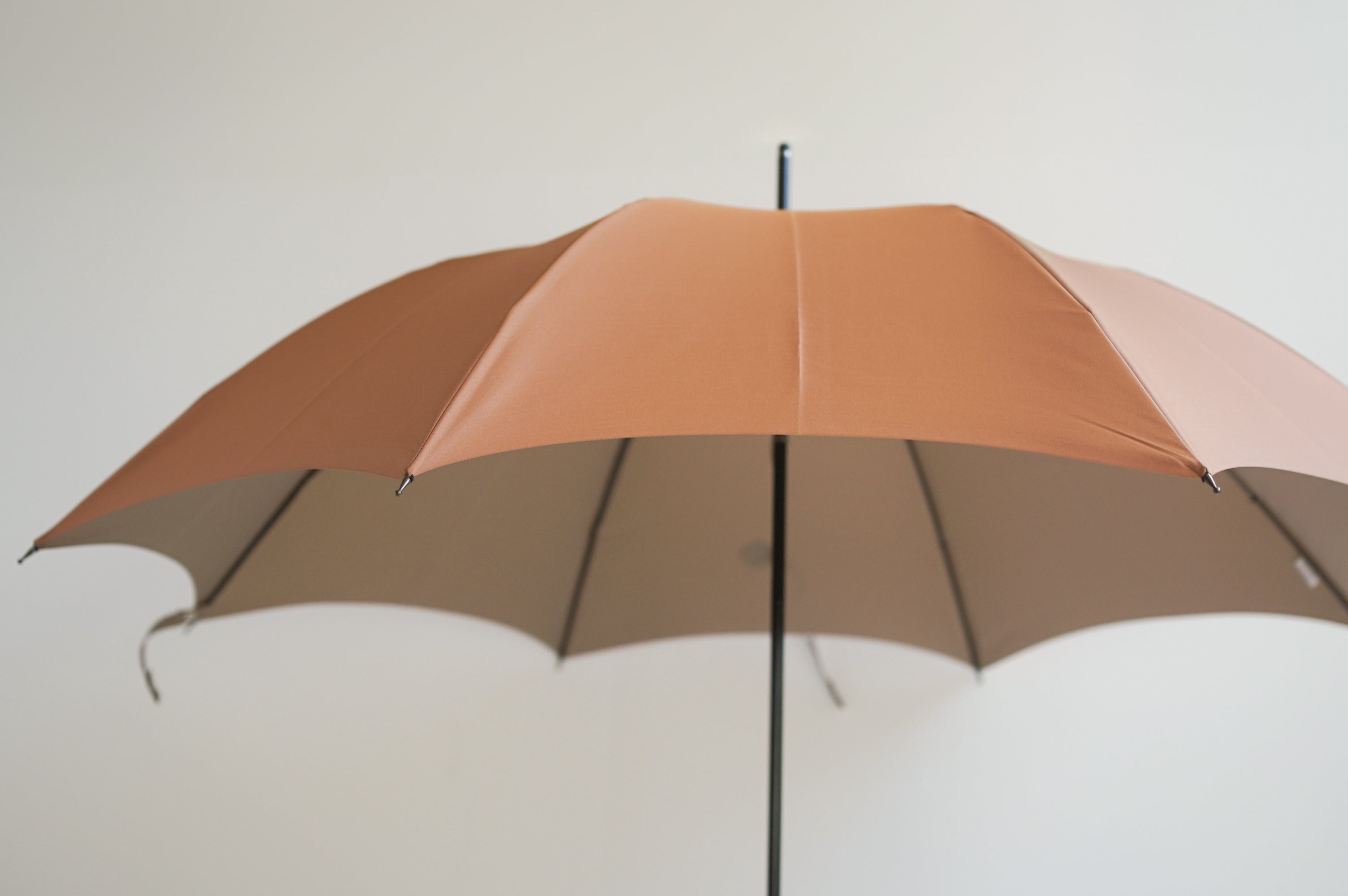 長傘 レディース 雨傘 艶やかな光沢と重厚感が魅力の「甲州織」