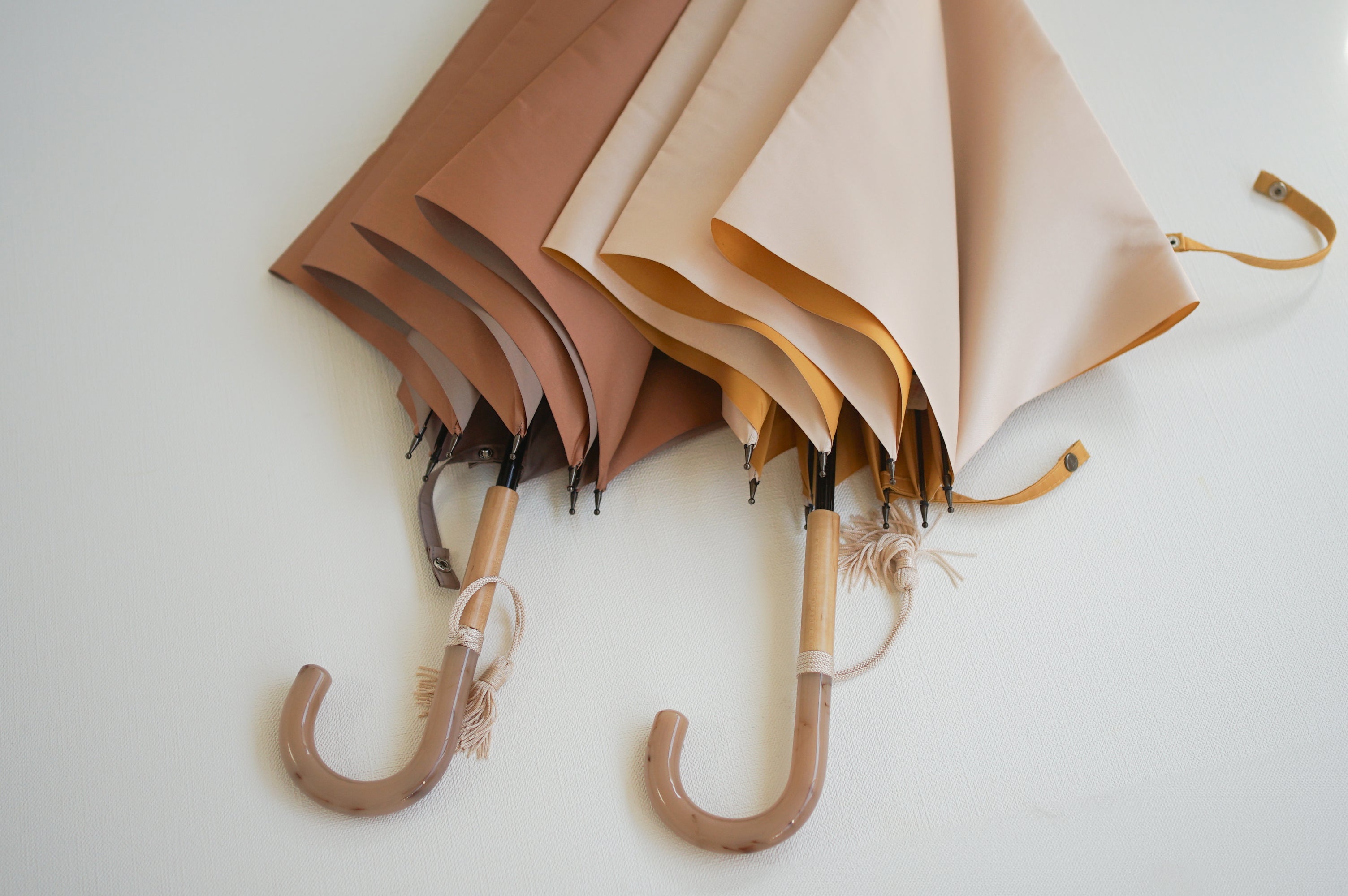 長傘 レディース 雨傘 ファッションとして使えるニュアンスカラー