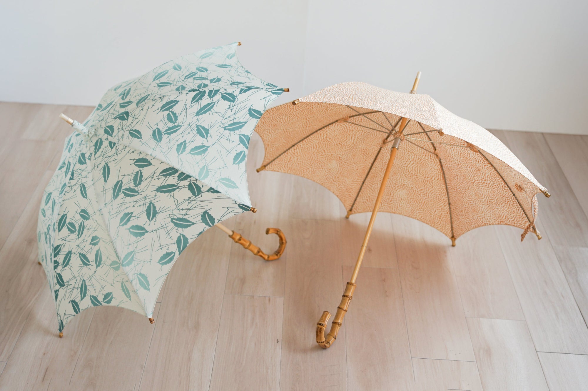 丸久商店×小宮商店 てぬぐい日傘