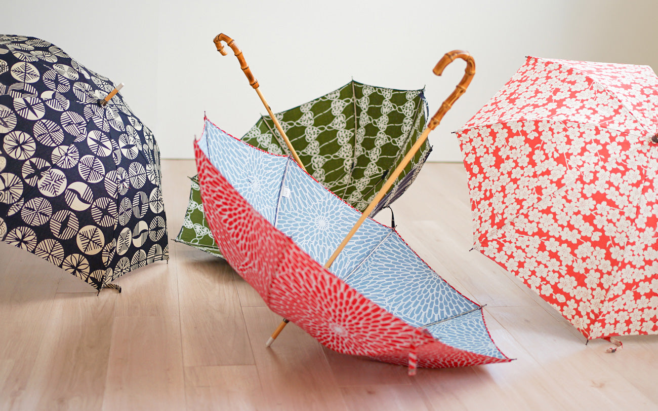 伊砂文様 長傘 50cm 8本骨