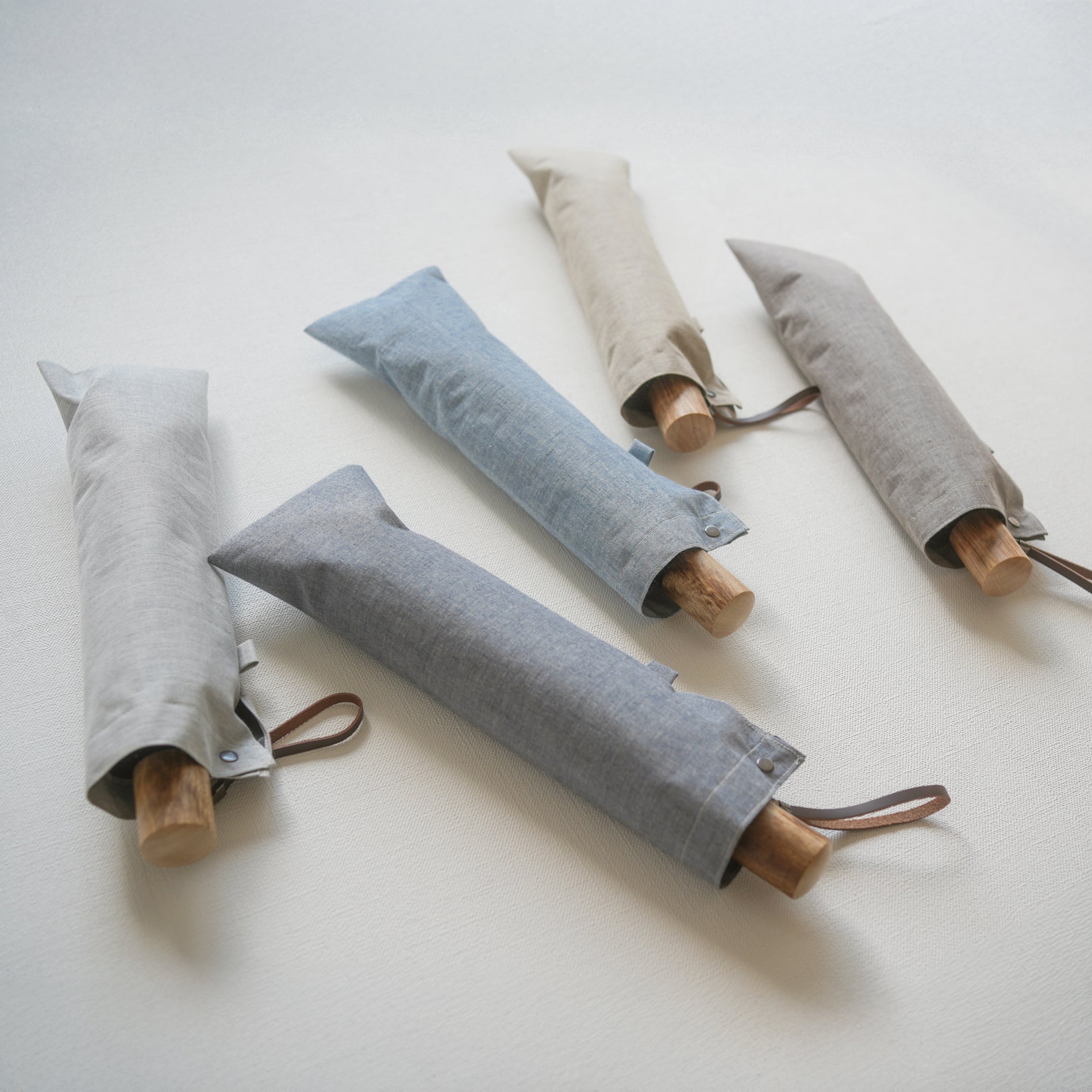 折りたたみ傘 メンズ 晴雨兼用傘 遮光率100%、UVカット率99.9%以上、遮熱率50%以上×天然素材の一級遮光傘