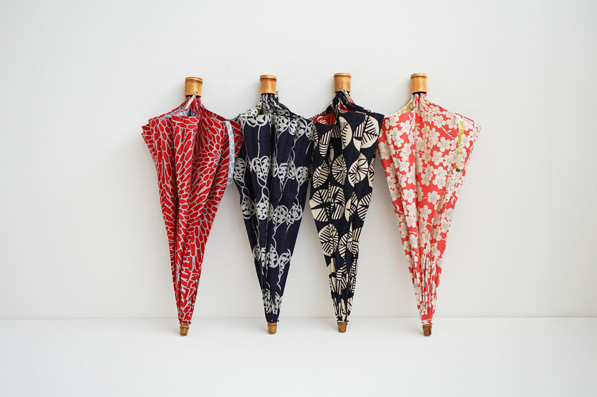 伊砂文様 折りたたみ傘 50cm 8本骨