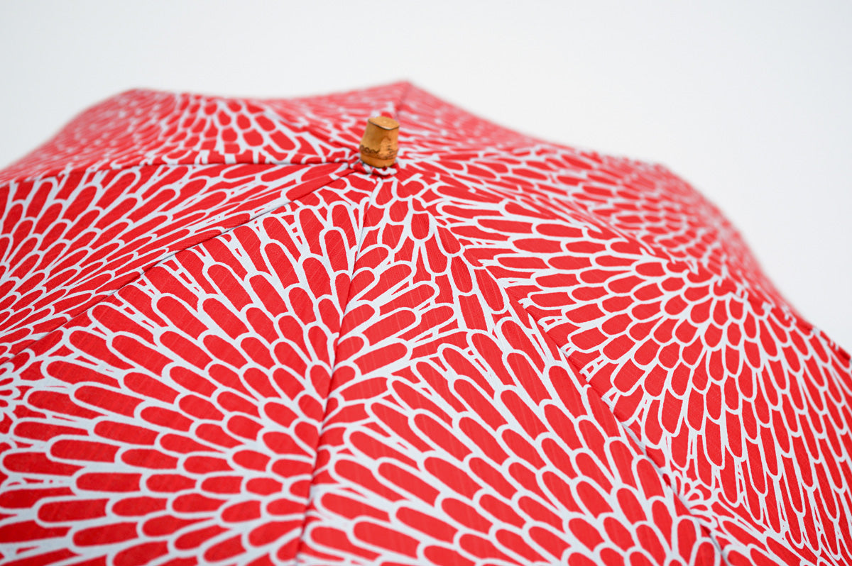 伊砂文様 折りたたみ傘 50cm 8本骨