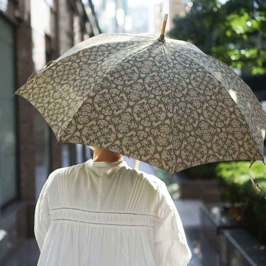長傘 レディース 晴雨兼用 日傘 悠久の浪漫が宿る、豪華で微細な正倉院裂