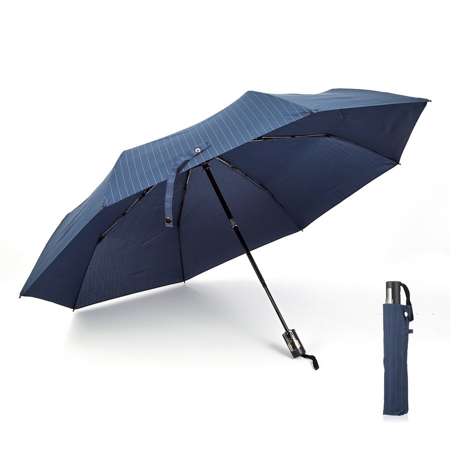 折りたたみ傘 DAILY USE UMBRELLA 雨傘 ワンタッチ 大きい 風に強い 小宮商店 自動開閉 ネイビー