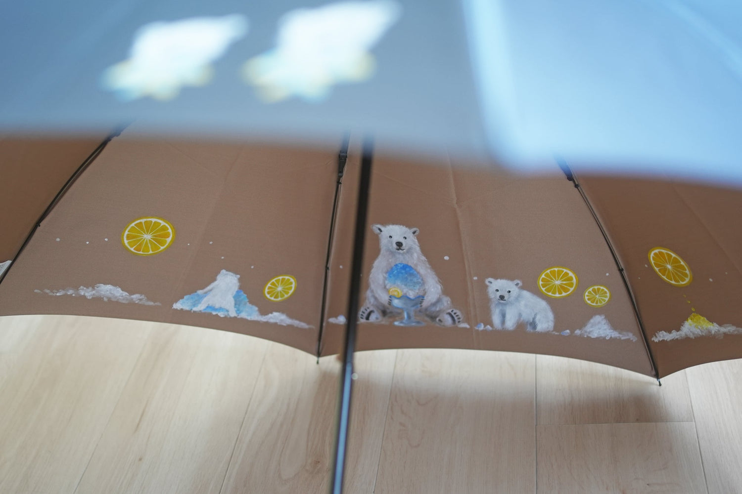 人気のTwoPly折りたたみ傘の「描き絵」に動物の新作が入荷しました