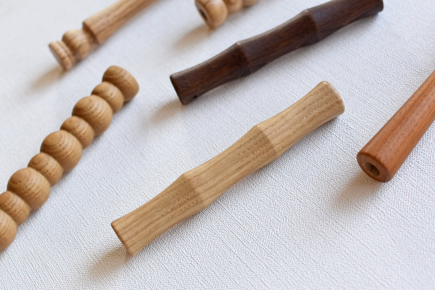 飛騨産業×小宮商店 匠の技が光る傘のハンドル「もりの手」 シリーズ新発売