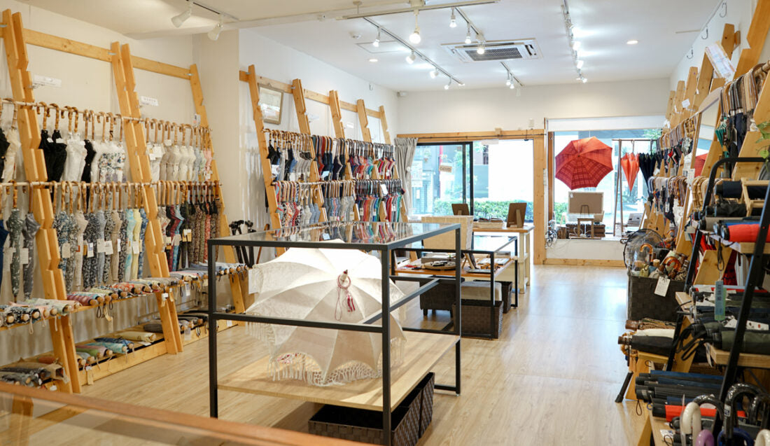 みてさわって体感できる、洋傘専門店「小宮商店 東日本橋ショップ」の魅力