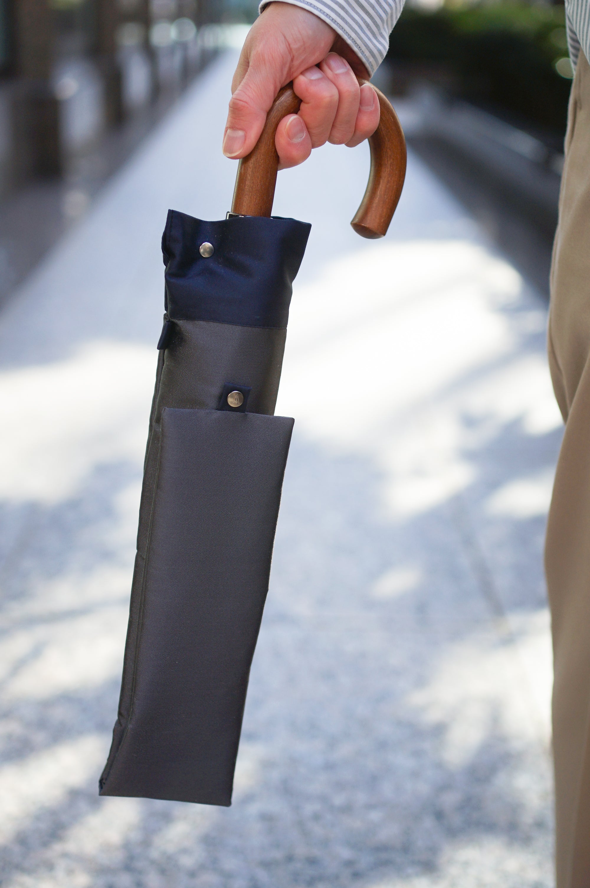 折りたたみ傘 メンズ 雨傘 長傘用と折りたたみ傘用で2通り使える傘袋