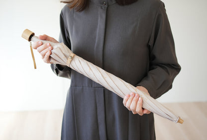 折りたたみ傘 レディース 雨傘 UV 織組織でデザインを表現する「ジャカード織」