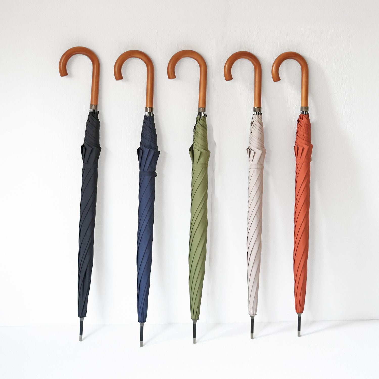 長傘 メンズ 雨傘 超撥水 ワンタッチオープン 小宮商店 Miratoray