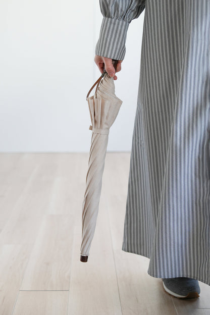 折りたたみ傘 レディース 天然繊維の日傘 コンパクトで持ち歩きやすい折りたたみ傘