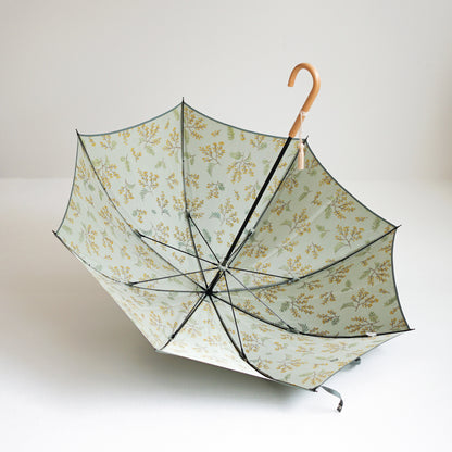 長傘 レディース 雨傘 艶やかな光沢と重厚感が魅力の「甲州織」