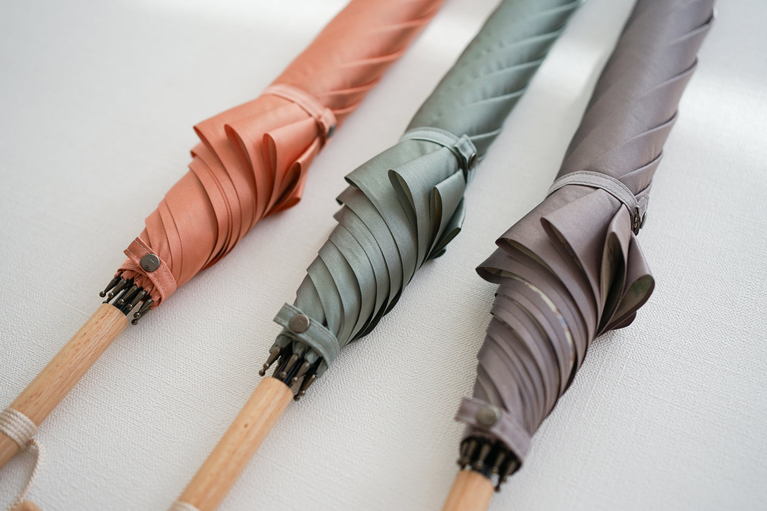 長傘 レディース 雨傘 ロクロ巻きとダボ巻き