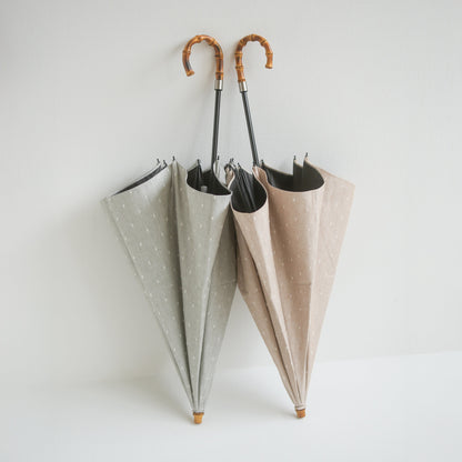 折りたたみ傘 レディース 晴雨兼用傘　遮熱率50％以上×天然素材の一級遮光傘