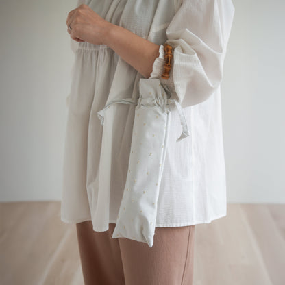 折りたたみ傘 レディース 晴雨兼用傘　遮熱率50％以上×天然素材の一級遮光傘