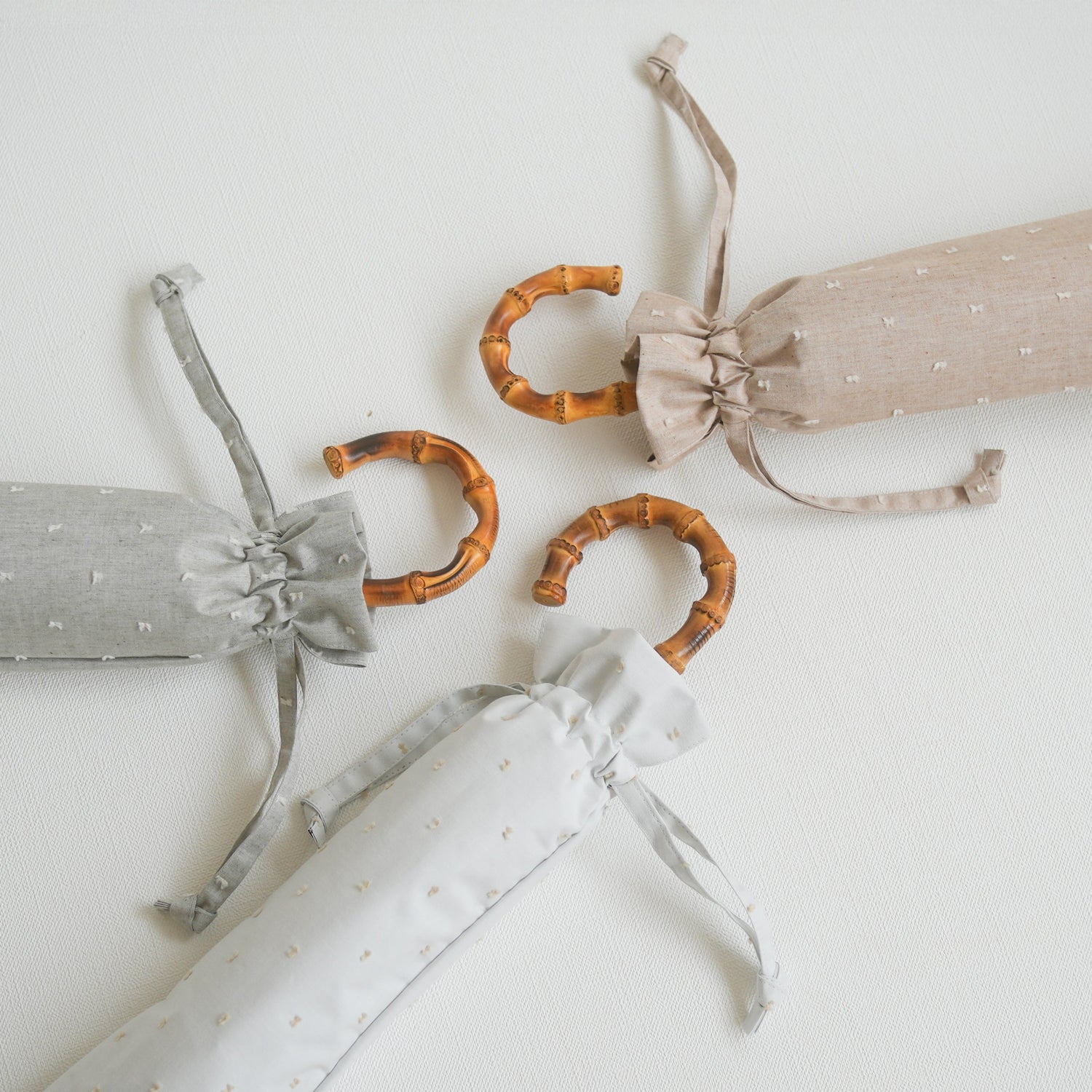 折りたたみ傘 レディース 晴雨兼用傘　遮熱率50％以上×天然素材の一級遮光傘