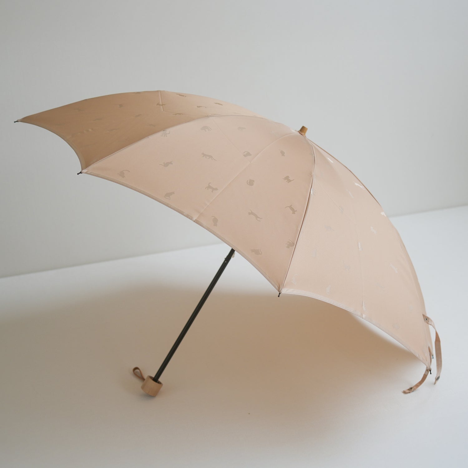 ひだまりねこ 折りたたみ傘 55cm 8本骨