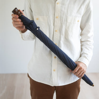 折りたたみ傘 メンズ 雨傘 丈夫で風に強い、10本骨の二つ折り